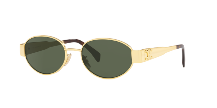 סלין משקפי שמש זהב מבריק-ירוק | CELINE CL40235U Gold Shiny-Green