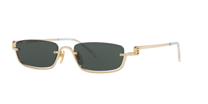 משקפי שמש של גוצ’י זהב-ירוק | GUCCI GG1278S Gold-Green