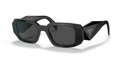 משקפי שמש של פראדה שחור-אפור כהה | PRADA PR 17WS Black-Dark Grey