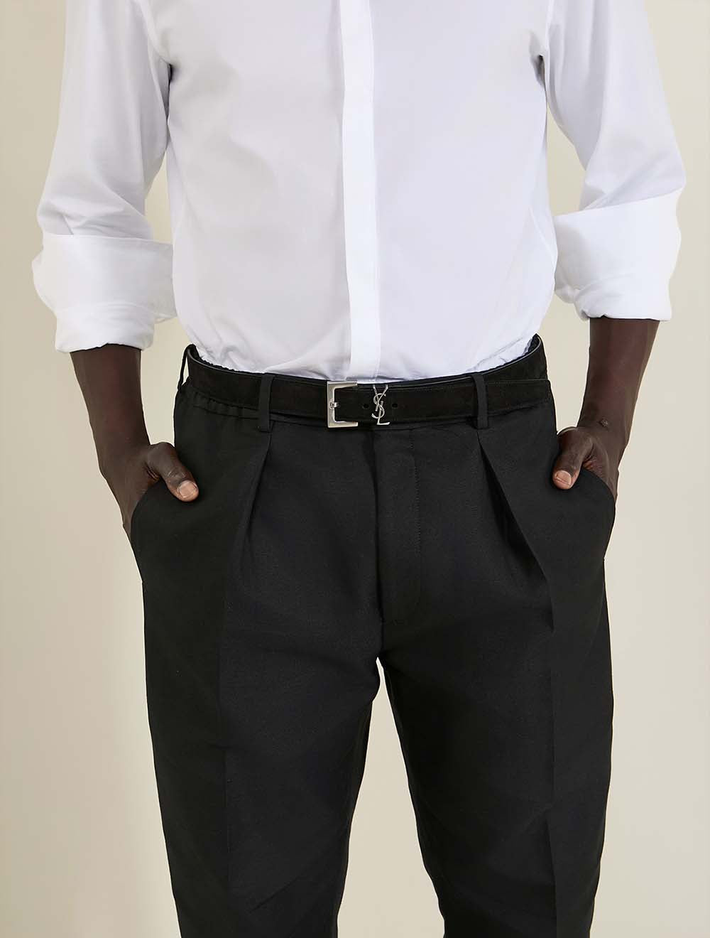 Cassandre Belt In Smooth Leather