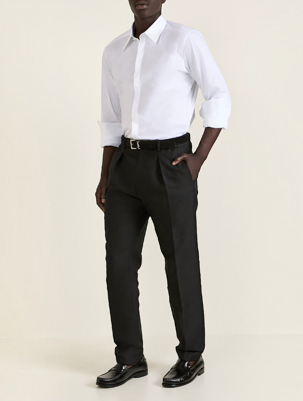 Cassandre Belt In Smooth Leather