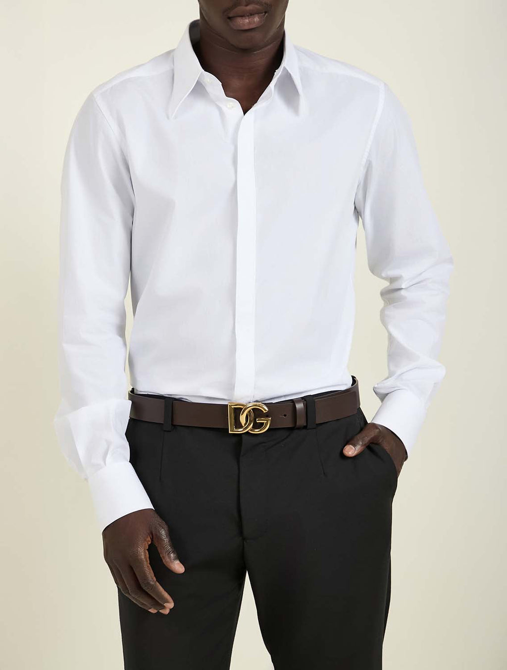 Calfskinv Dg Logo Belt