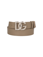 Calfskinv Dg Logo Belt