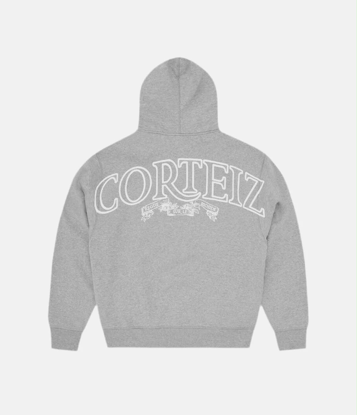 סוויטשירט זיפ - CORTEIZ