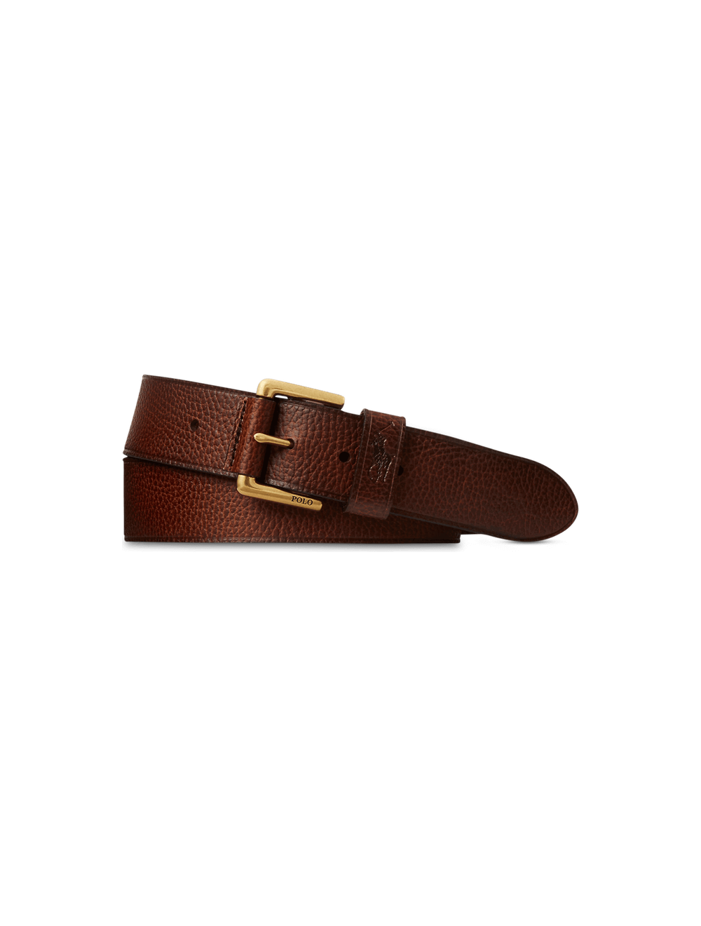 Signature Pony Leather Belt