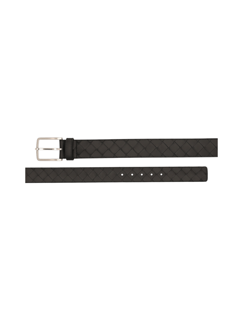 Intrecciato Leather Belt