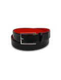 Leather Belt With Pin Buckle