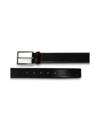 Leather Belt With Pin Buckle