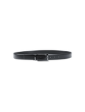 Reversible Leather Belt With Gunmetal Buckle