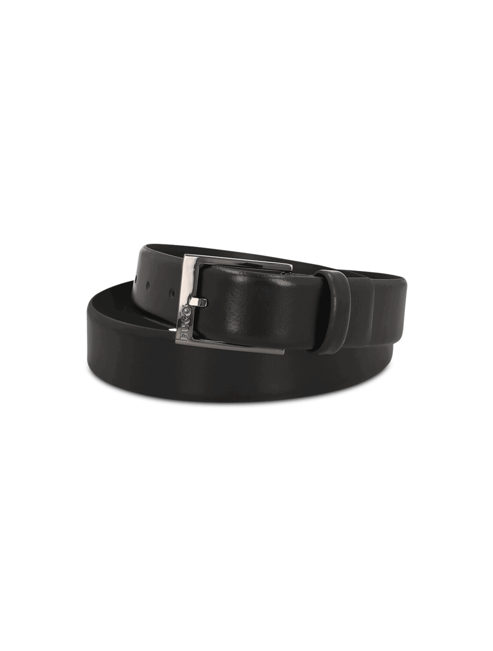 Leather Belt With Pin Buckle