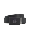 Reversible Leather Belt With Interchangeable Buckles