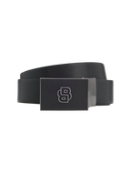 Reversible Leather Belt With Interchangeable Buckles
