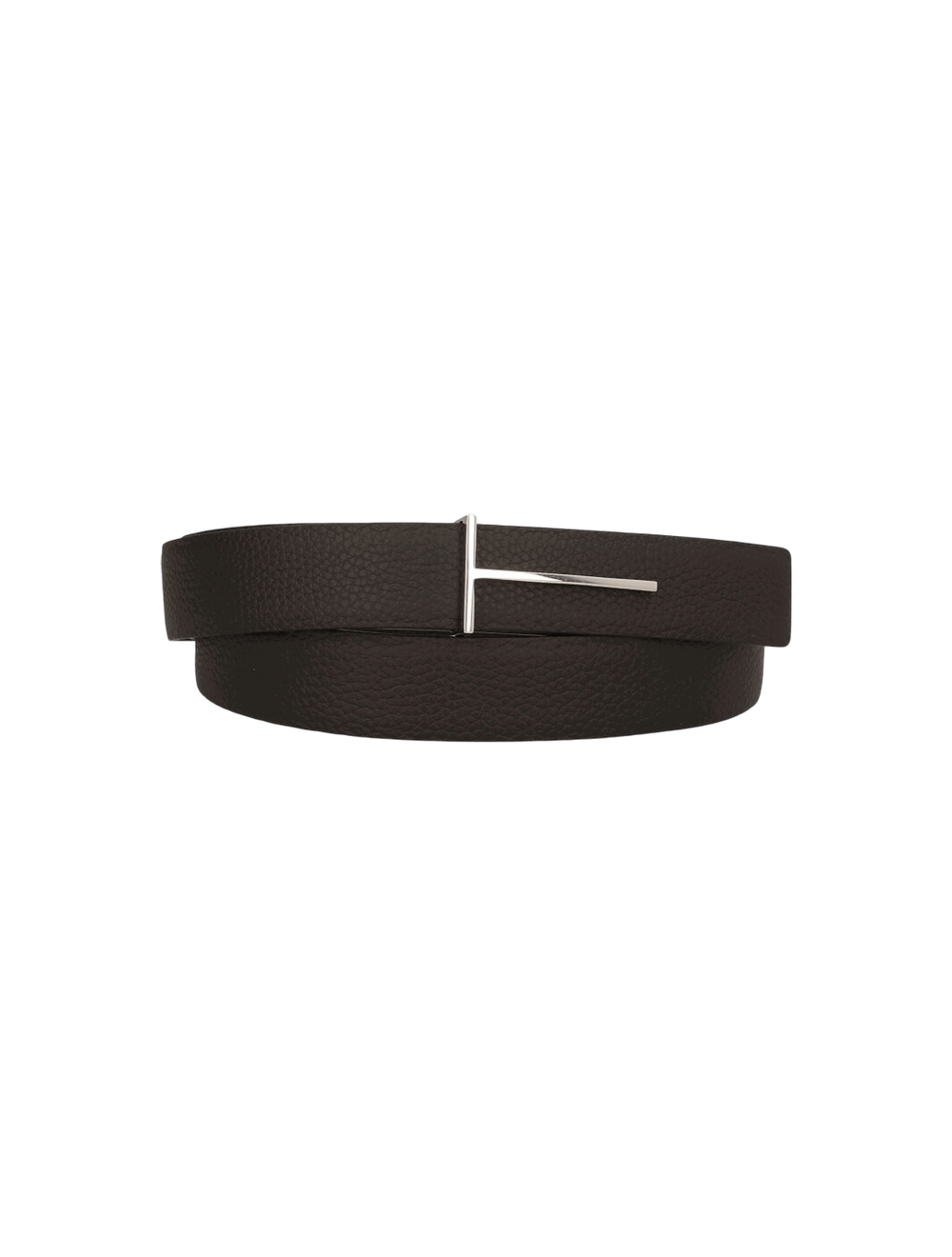 T Slim Soft Grain Leather Belt