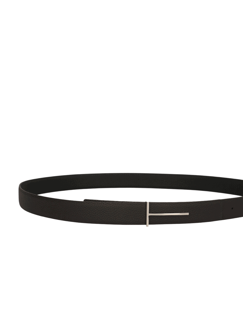 T Slim Soft Grain Leather Belt