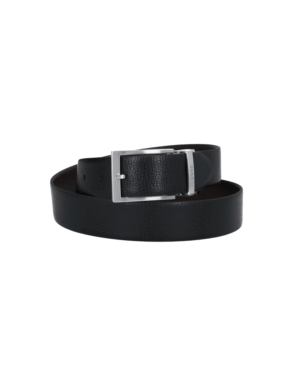 Leather Belt With Pin Buckle