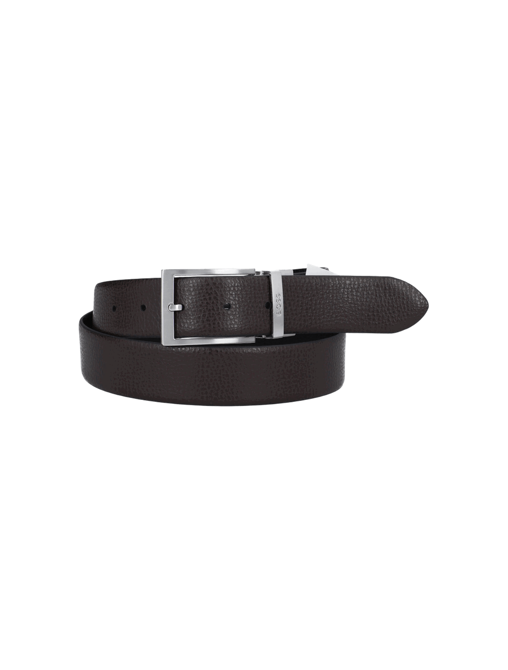 Leather Belt With Pin Buckle