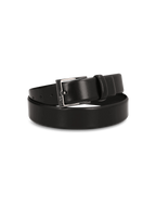 Leather Belt With Pin Buckle