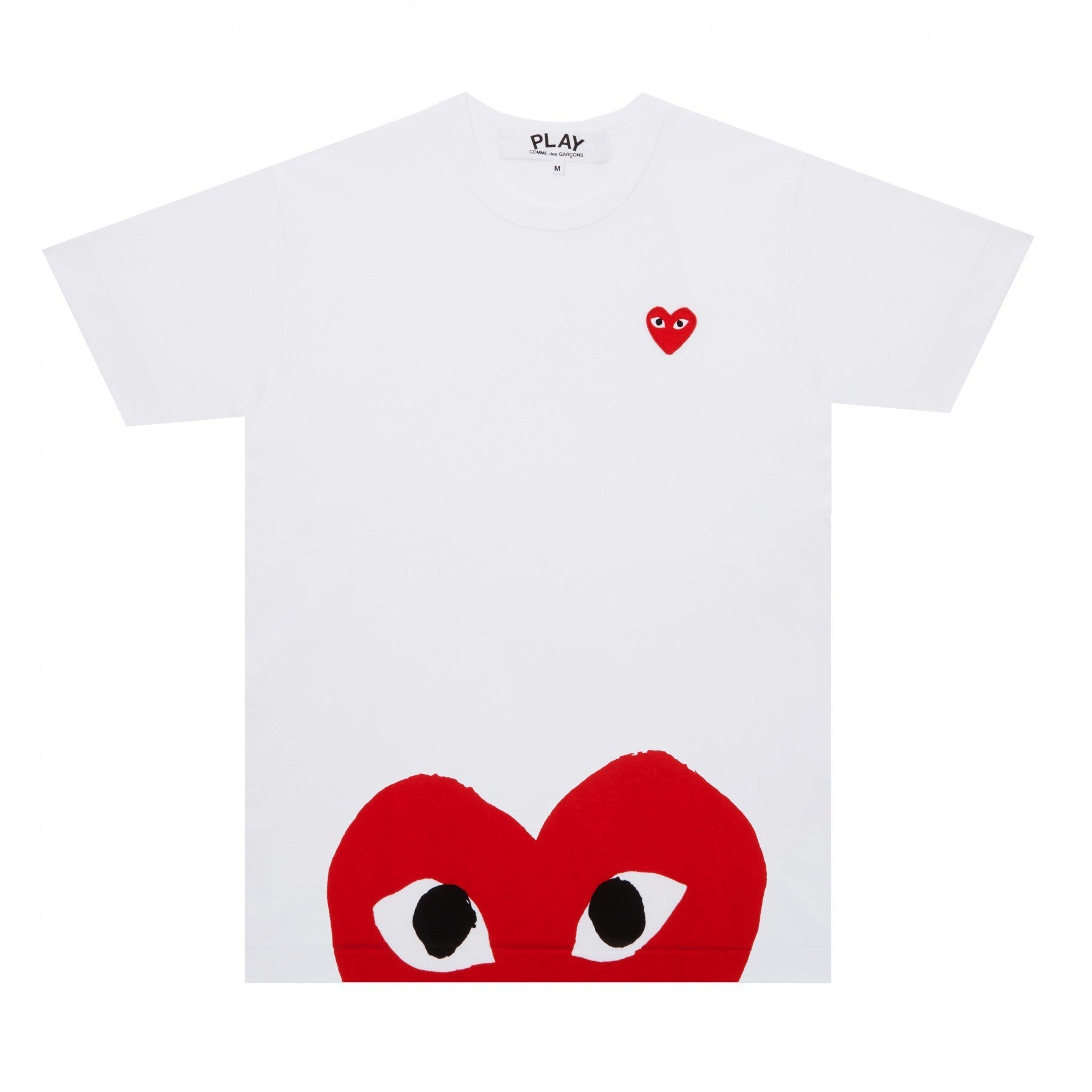 CDG - חולצת טי לבנה