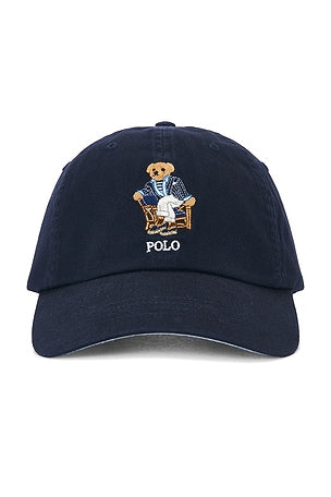 Polo Ralph Lauren Cotton Twill Novelty Newport Bear Sport Cap