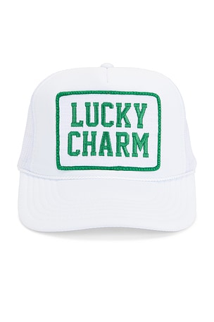 Friday Feelin Lucky Charm Trucker Hat