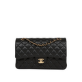 Medium Classic Double Flap Bag Lamb skin