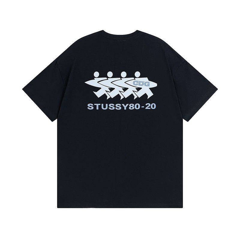 חולצה - STUSSY X CDG - deep house.